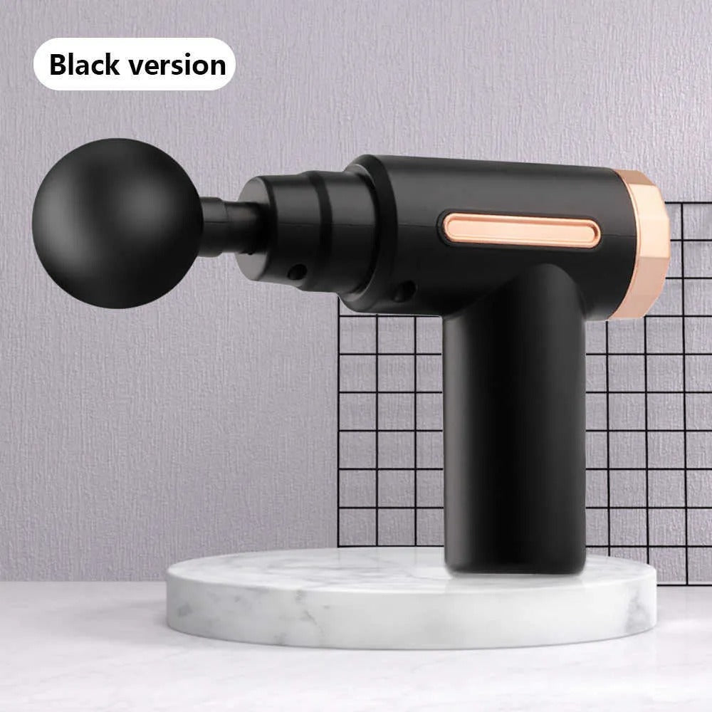 4-in-1 Deep Tissue Massage Gun β Percussion Massager with 4 Interchangeable Attachments