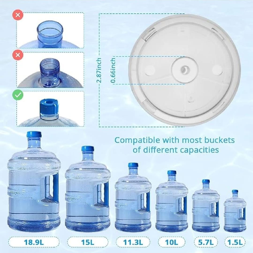 Automatic Electric Water Bottle Pump Dispenser – USB Rechargeable One-Touch Water Pump