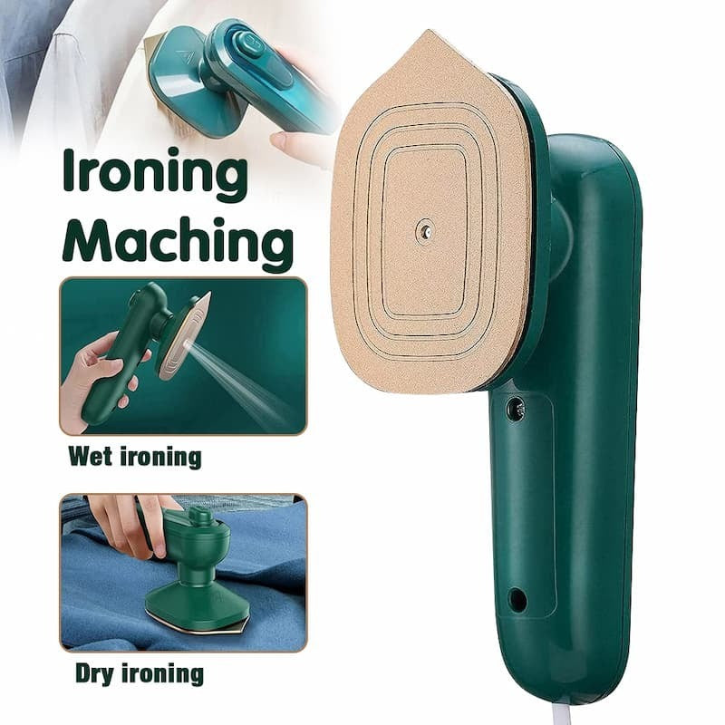 Professional Micro Steam Iron Handheld – Portable Garment Steamer for Wrinkle Removal