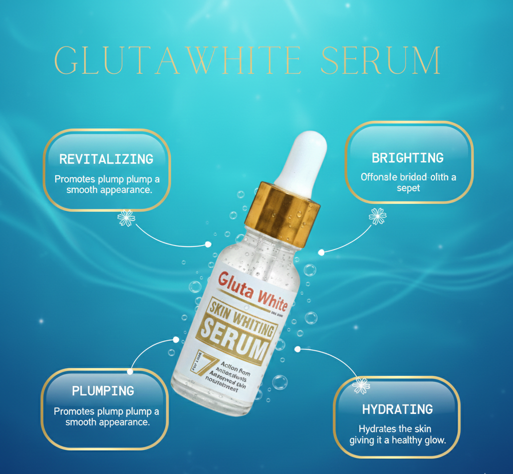Gluta White Face Serum β Brightening, Whitening & Skin Glow Formula