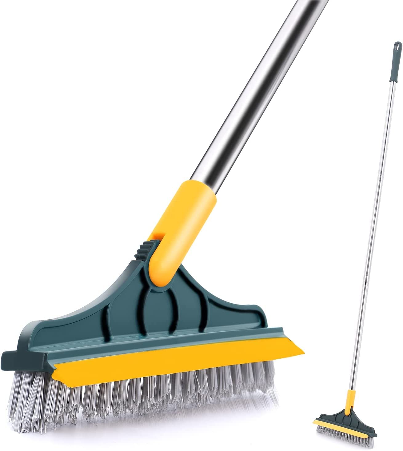 2-in-1 Broom Wiper – Dual Purpose Floor Cleaning Tool for Dry & Wet Cleaning