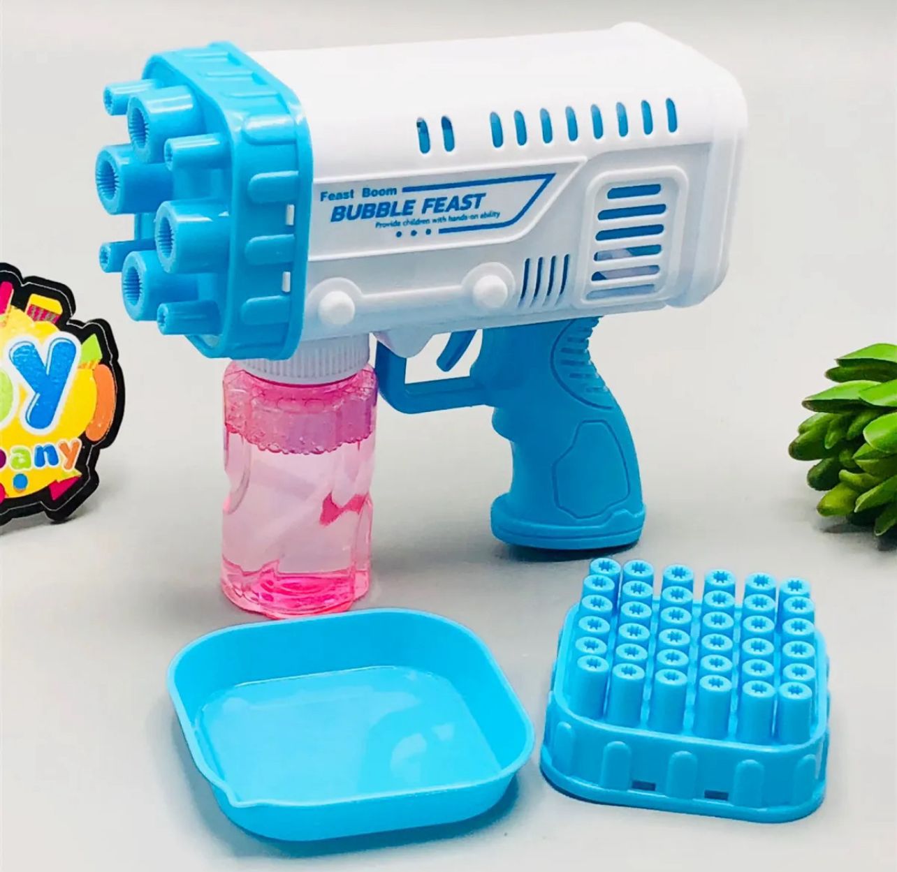 Bubble Bazooka Pro – Electric 2-in-1 Rocket Bubble Gun | Fast Bubble Blaster for Kids & Outdoor Fun